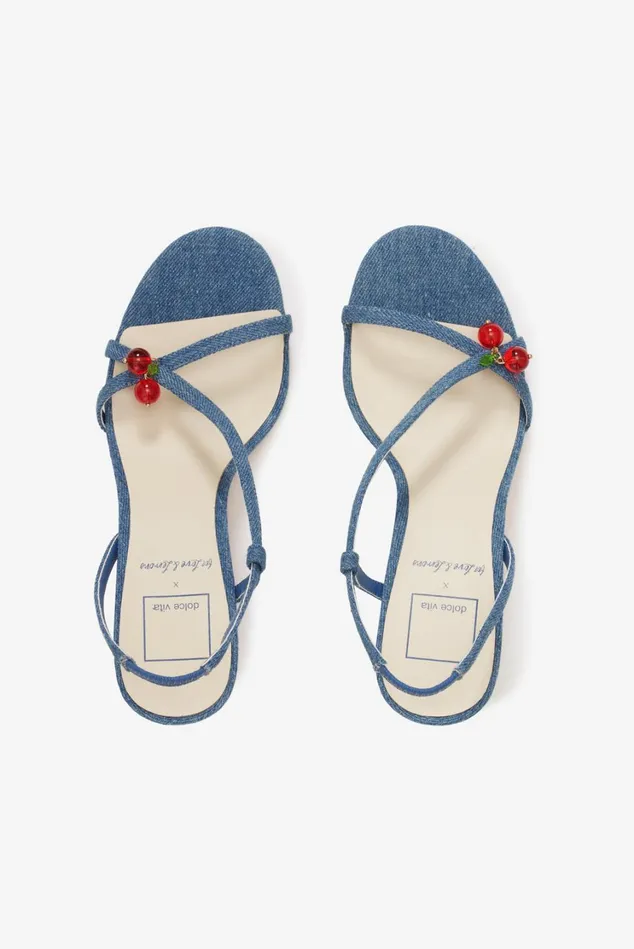 Women Cerise Heel Blue For Love and Lemons Shoes Women Cerise Heel Blue For Love and Lemons Shoes