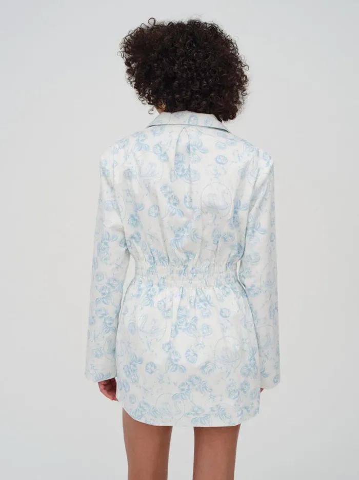 Women Chantal Blazer Dress Blue For Love and Lemons Dresses Women Chantal Blazer Dress Blue For Love and Lemons Dresses