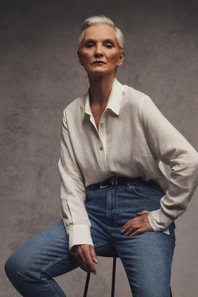 Women Classic Shirt White Holland Cooper Shirts and Blouses