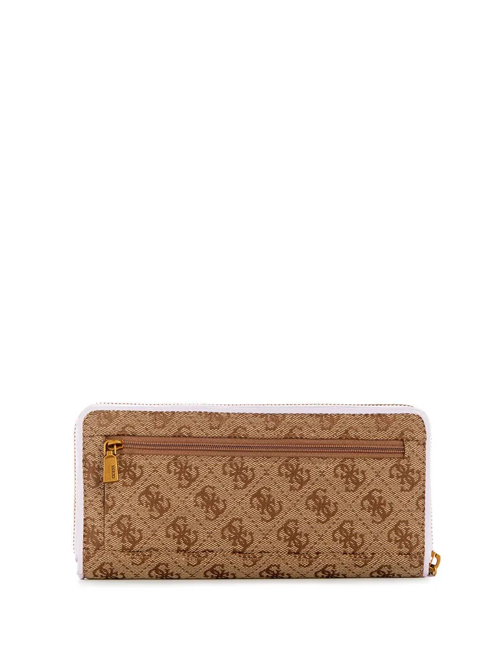 Women Clutches GUESS Brown Lilac Aviana Large Wallet Women Clutches GUESS Brown Lilac Aviana Large Wallet