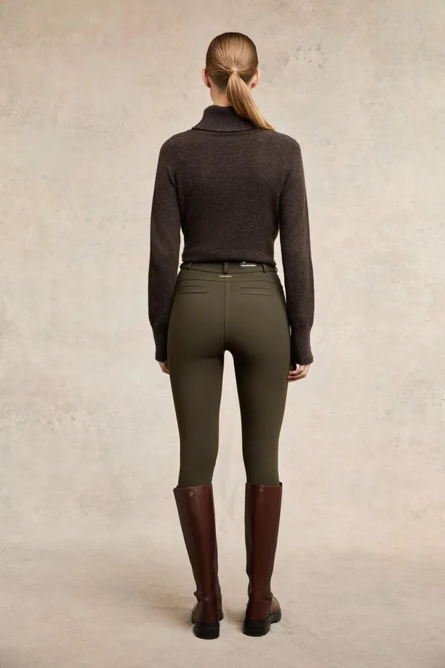 Women Contour Trouser Dark Olive Holland Cooper Trousers