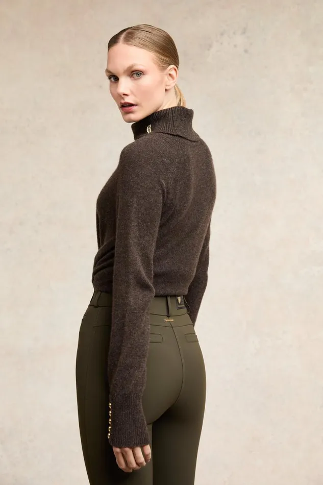 Women Contour Trouser Dark Olive Holland Cooper Trousers