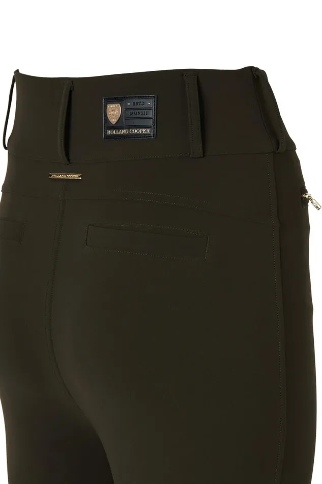 Women Contour Trouser Dark Olive Holland Cooper Trousers