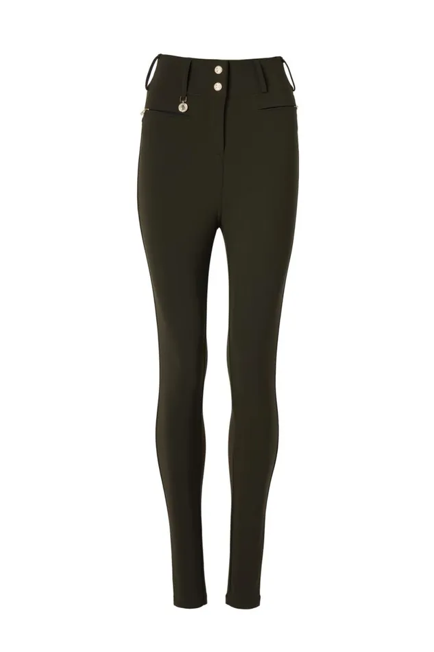 Women Contour Trouser Dark Olive Holland Cooper Trousers