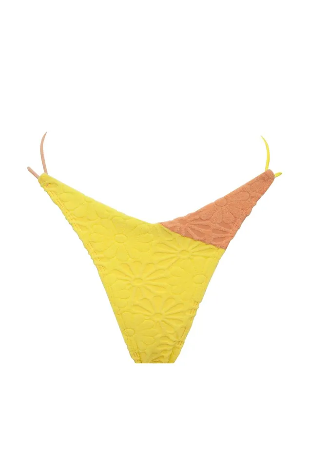 Women Coraline Swim Bottom Yellow For Love and Lemons Swim Women Coraline Swim Bottom Yellow For Love and Lemons Swim