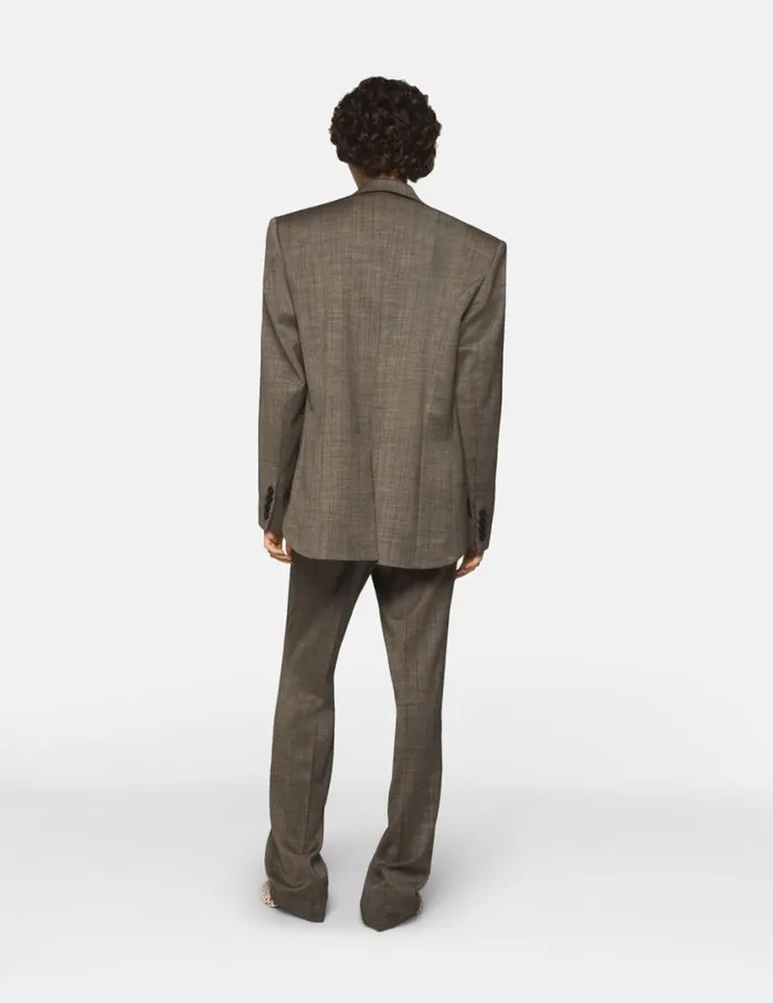 Women Cropped Pinstripe Wool Blazer Stone Pinstripe Stella McCartney Coats And Jackets Women Cropped Pinstripe Wool Blazer Stone Pinstripe Stella McCartney Coats And Jackets