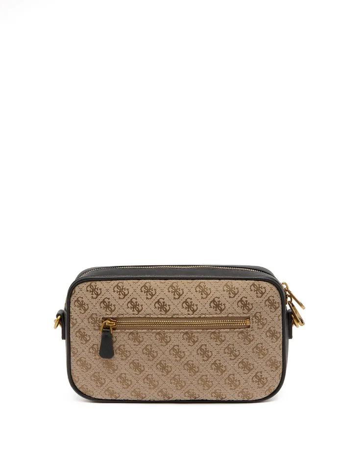 Women Crossbody GUESS Brown Black Aviana Crossbody Camera Bag Women Crossbody GUESS Brown Black Aviana Crossbody Camera Bag