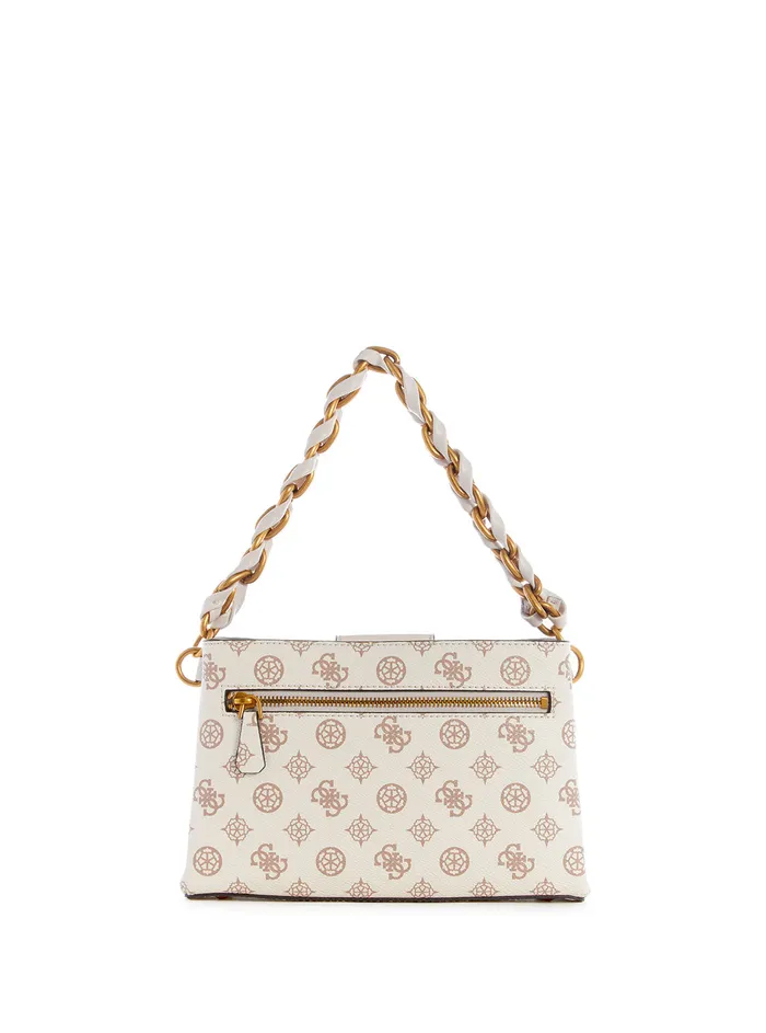 Women Crossbody GUESS Cream Logo Alva Crossbody Bag Women Crossbody GUESS Cream Logo Alva Crossbody Bag