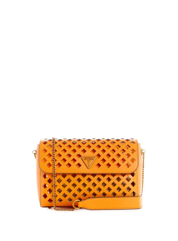 Women Crossbody GUESS Orange Aqua Crossbody Bag