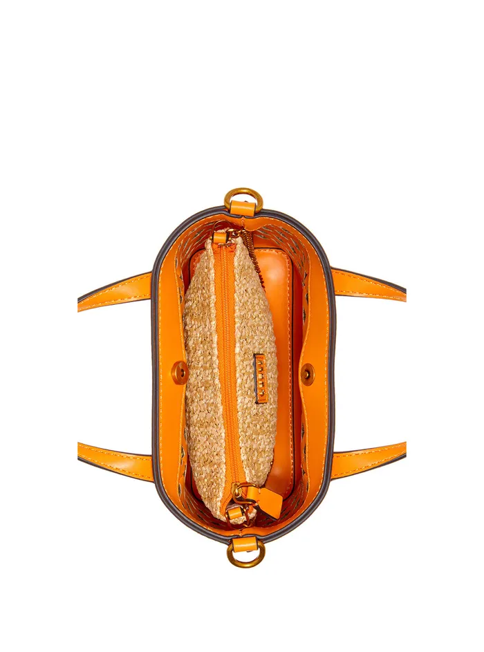 Women Crossbody GUESS Orange Aqua Mini Tote Bag Women Crossbody GUESS Orange Aqua Mini Tote Bag
