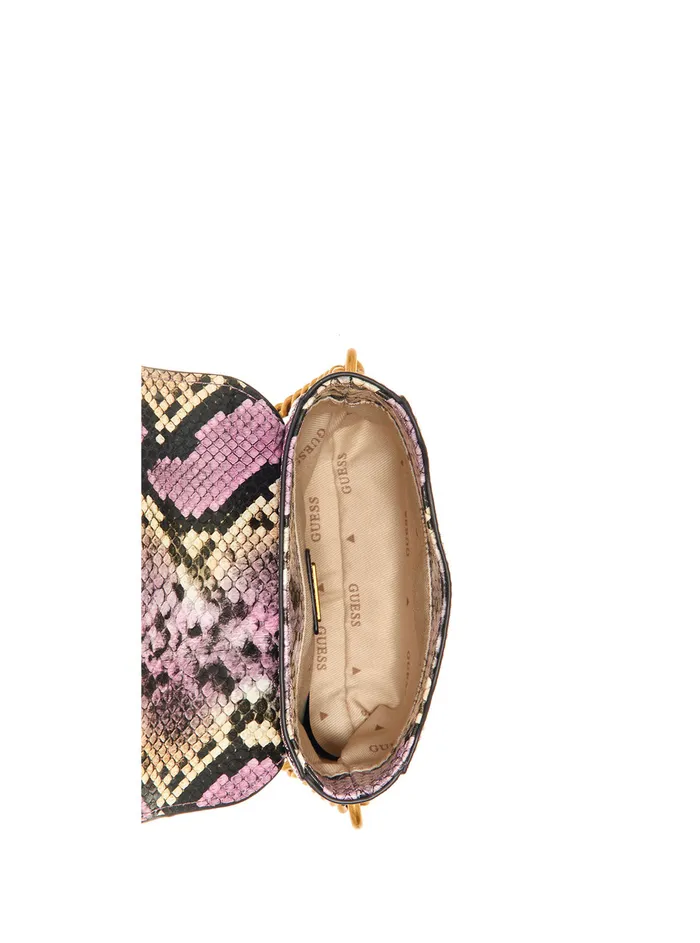 Women Crossbody GUESS Pink Shenny Micro Mini Crossbody Bag Women Crossbody GUESS Pink Shenny Micro Mini Crossbody Bag