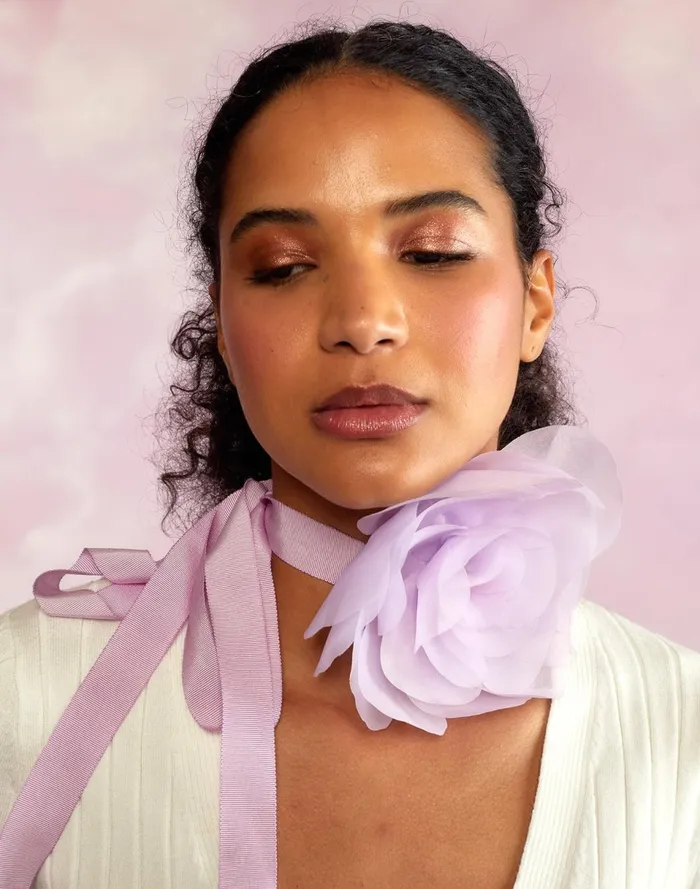 Women Cynthia Rowley Accessories Organza Flower Ties Lvndr Women Cynthia Rowley Accessories Organza Flower Ties Lvndr