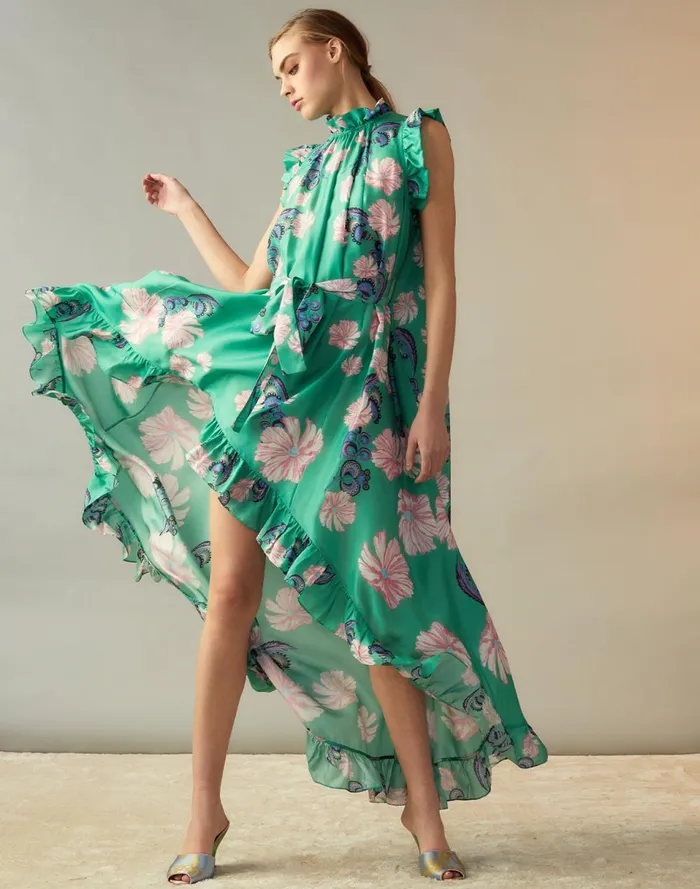 Women Cynthia Rowley Dresses Garden Of Eden Dress Grnfl Women Cynthia Rowley Dresses Garden Of Eden Dress Grnfl