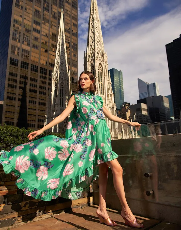 Women Cynthia Rowley Dresses Garden Of Eden Dress Grnfl Women Cynthia Rowley Dresses Garden Of Eden Dress Grnfl