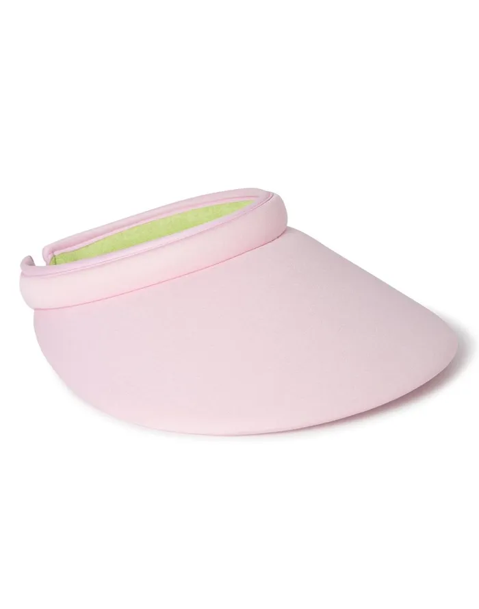 Women Cynthia Rowley Swim Bonded Visor Pink Women Cynthia Rowley Swim Bonded Visor Pink