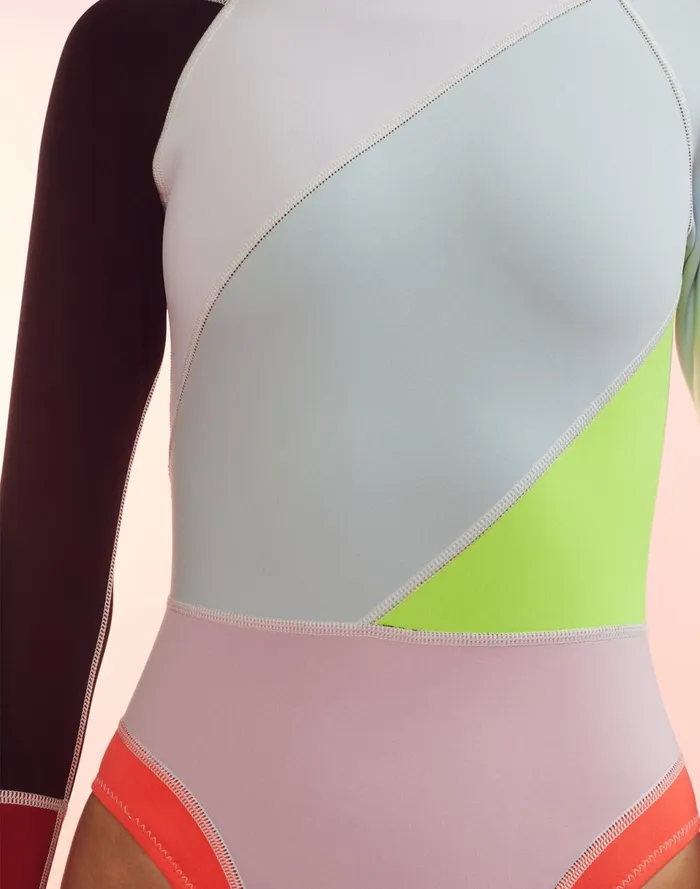 Women Cynthia Rowley Swim Janet Colorblock High Cut Wetsuit Blpkm Women Cynthia Rowley Swim Janet Colorblock High Cut Wetsuit Blpkm