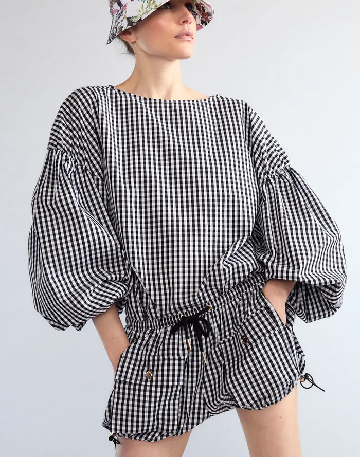 Women Cynthia Rowley Tops Geneva Cotton Blouse Bwgnh