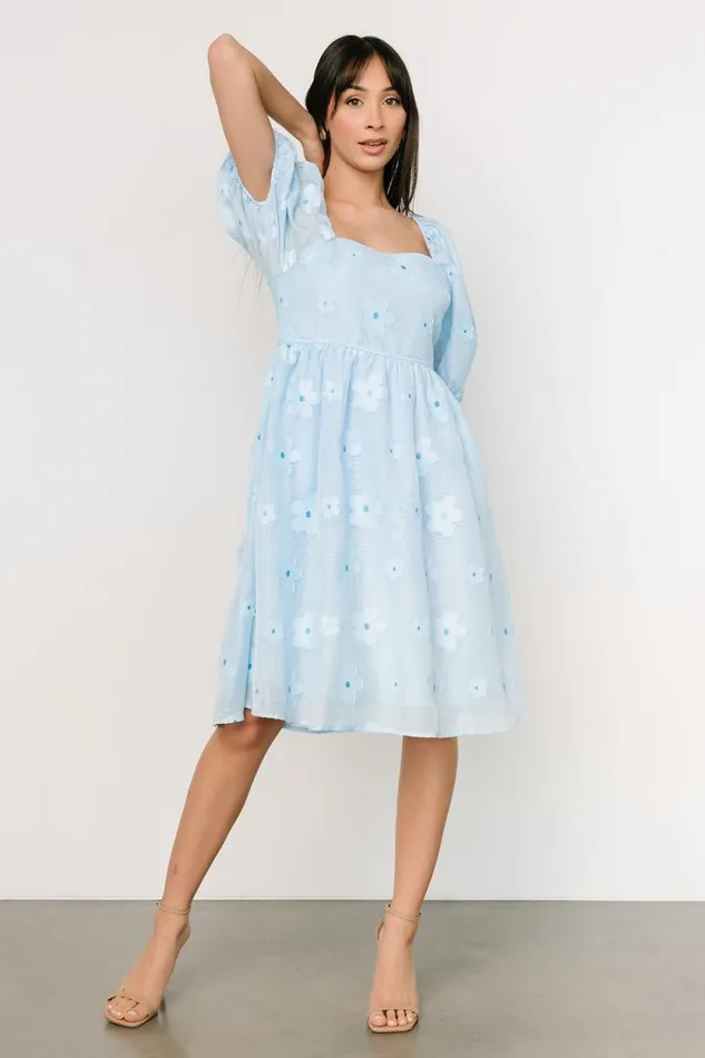 Women Daisy Short Dress Blue Floral Baltic Born Short Dresses Women Daisy Short Dress Blue Floral Baltic Born Short Dresses