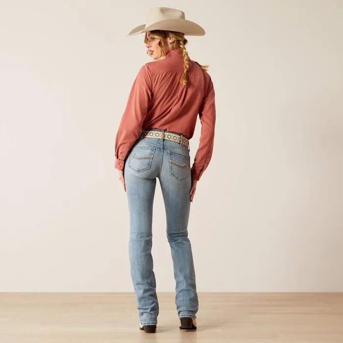 Women Denim Ariat Mid Rise Mallory Straight Leg Jeans Oklahoma Women Denim Ariat Mid Rise Mallory Straight Leg Jeans Oklahoma