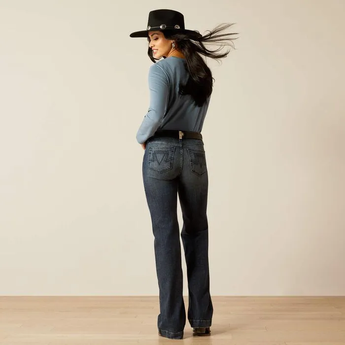 Women Denim Ariat Perfect Rise Elsie Trouser Jeans Missouri