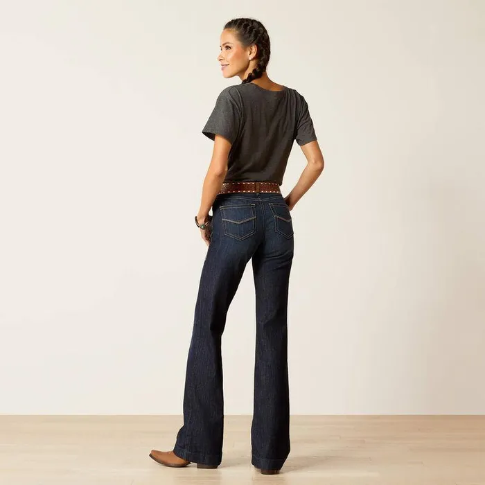 Women Denim Ariat Perfect Rise Ophelia Trouser Nashville