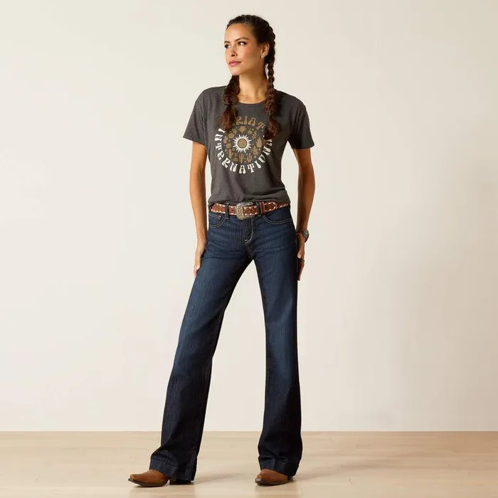 Women Denim Ariat Perfect Rise Ophelia Trouser Nashville