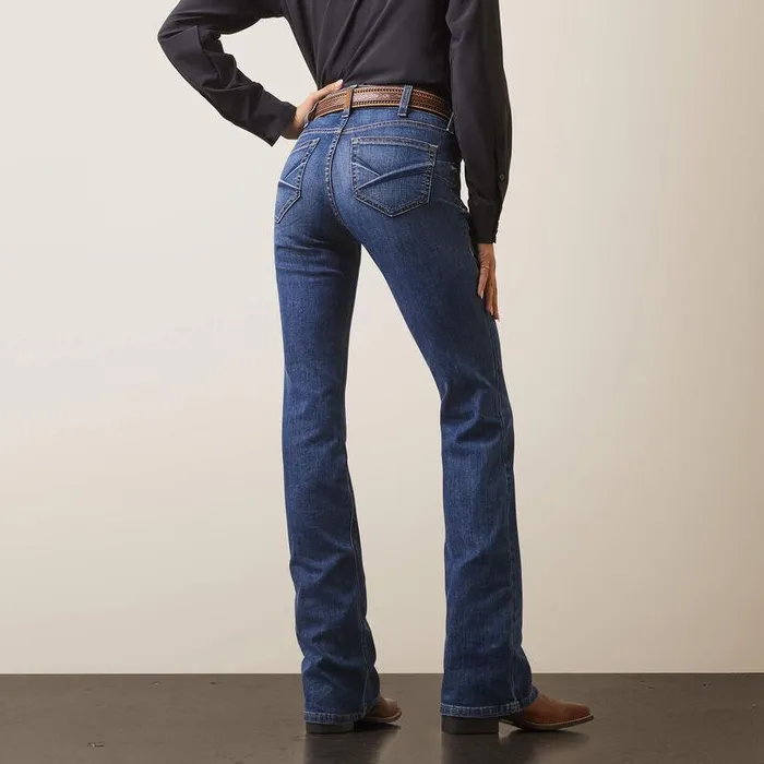 Women Denim Ariat REAL Perfect Rise Leila Boot Cut Jean Irvine Women Denim Ariat REAL Perfect Rise Leila Boot Cut Jean Irvine