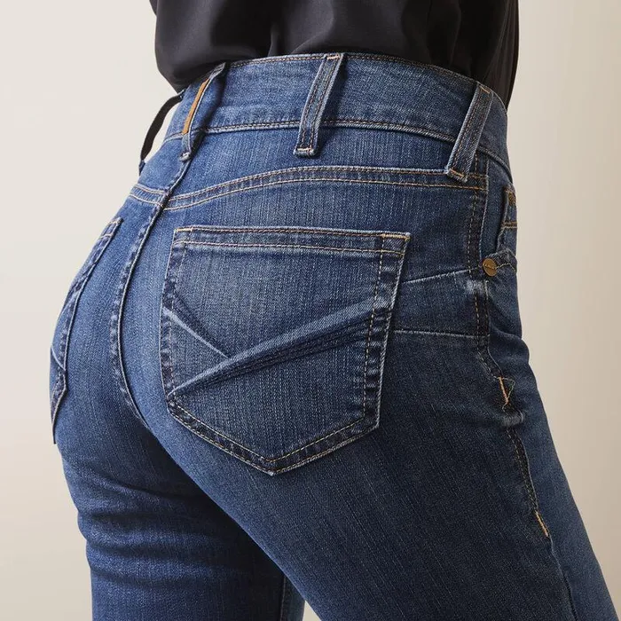 Women Denim Ariat REAL Perfect Rise Leila Boot Cut Jean Irvine Women Denim Ariat REAL Perfect Rise Leila Boot Cut Jean Irvine