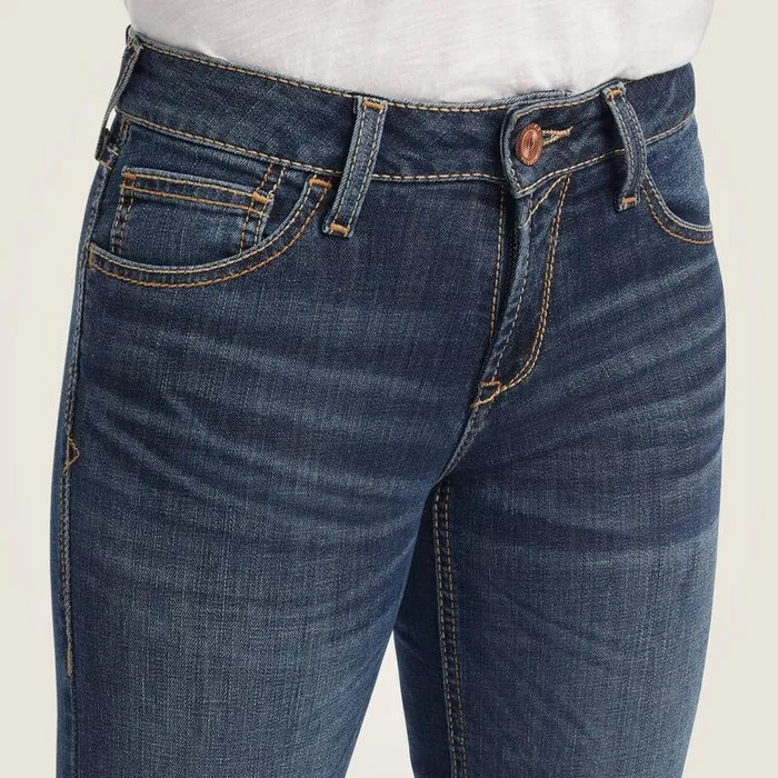 Women Denim Ariat Trouser Perfect Rise Maggie Wide Leg Jean Pasadena