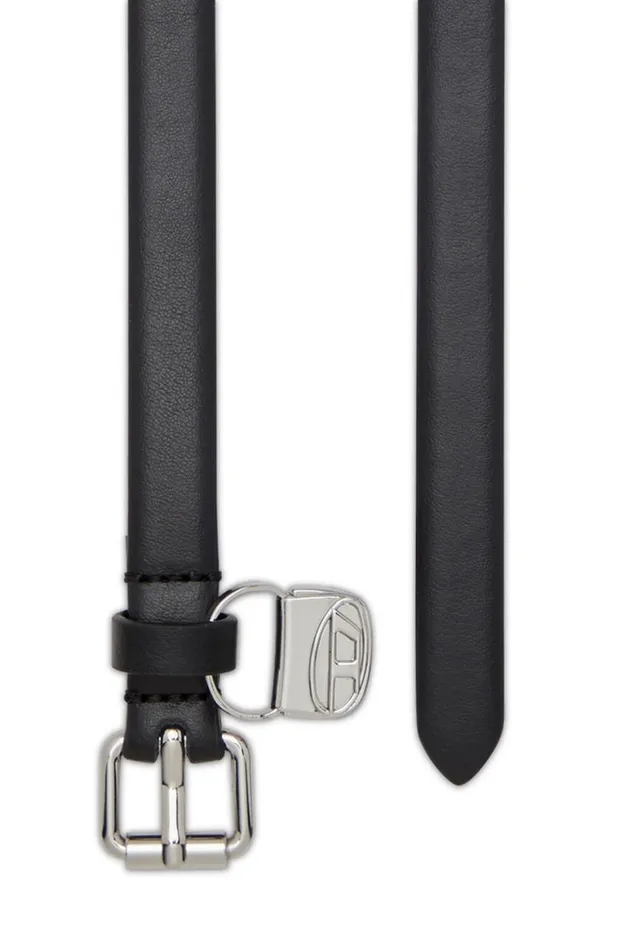 Women Diesel Belts BCHARM HIP Black Women Diesel Belts BCHARM HIP Black