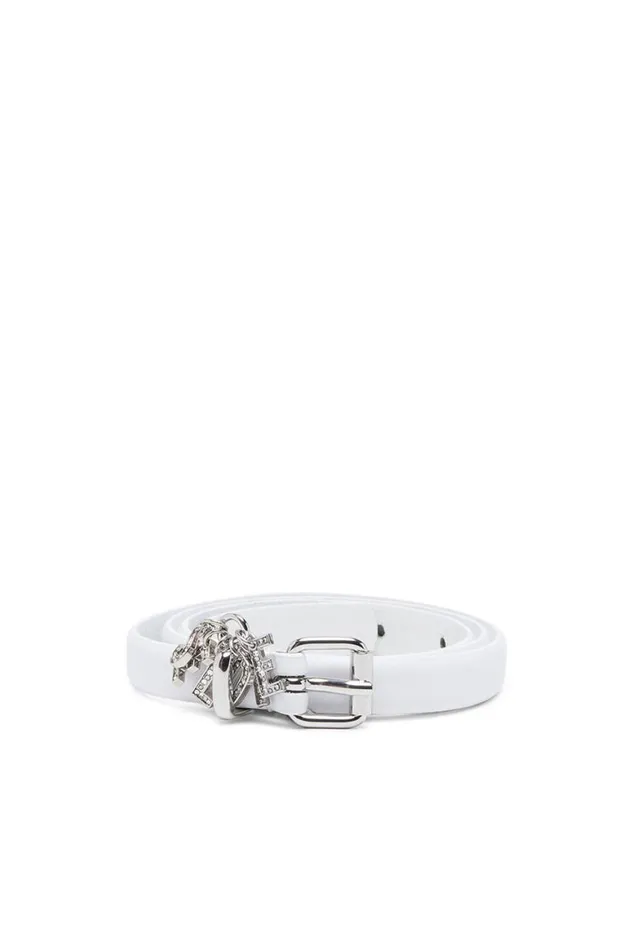 Women Diesel Belts BCHARMLOOP White