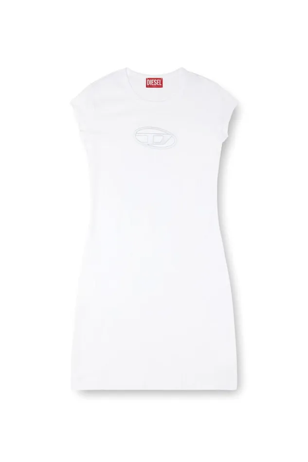 Women Diesel Dresses DANGIEL White Women Diesel Dresses DANGIEL White