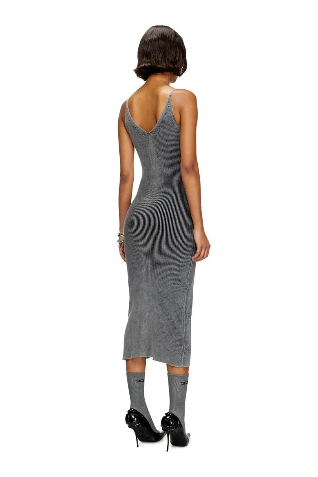 Women Diesel Dresses MMELTI Dark Grey Women Diesel Dresses MMELTI Dark Grey