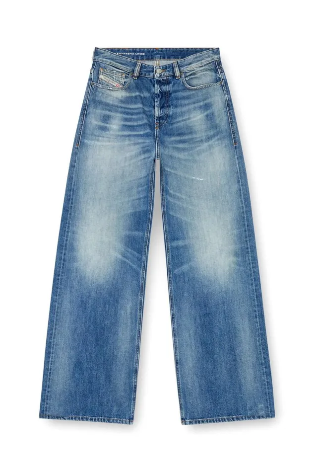 Women Diesel Jeans Relaxed Jeans 1996 DSire 09J86 Medium Blue Women Diesel Jeans Relaxed Jeans 1996 DSire 09J86 Medium Blue