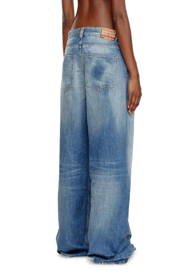 Women Diesel Jeans Relaxed Jeans 1996 DSire 09J86 Medium Blue Women Diesel Jeans Relaxed Jeans 1996 DSire 09J86 Medium Blue