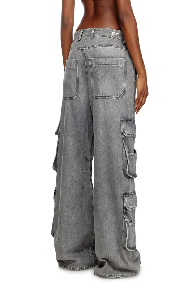 Women Diesel Jeans Relaxed Jeans 1996 DSire 0DCBE Light Grey Women Diesel Jeans Relaxed Jeans 1996 DSire 0DCBE Light Grey