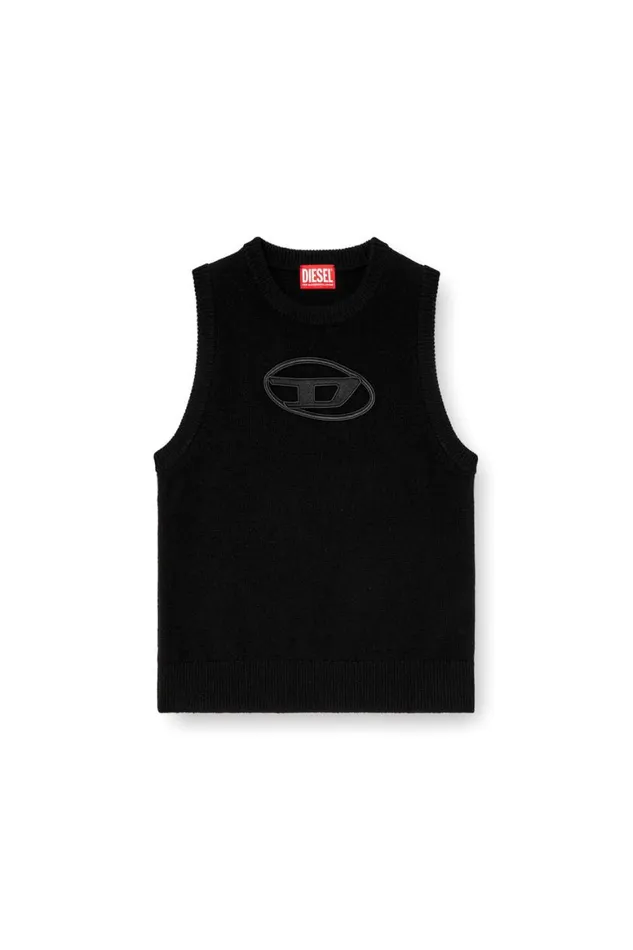 Women Diesel Knitwear MARGARINSL Black Women Diesel Knitwear MARGARINSL Black