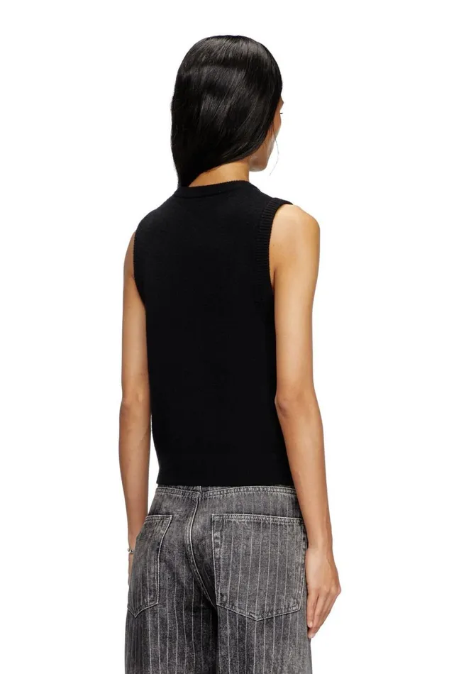 Women Diesel Knitwear MARGARINSL Black Women Diesel Knitwear MARGARINSL Black