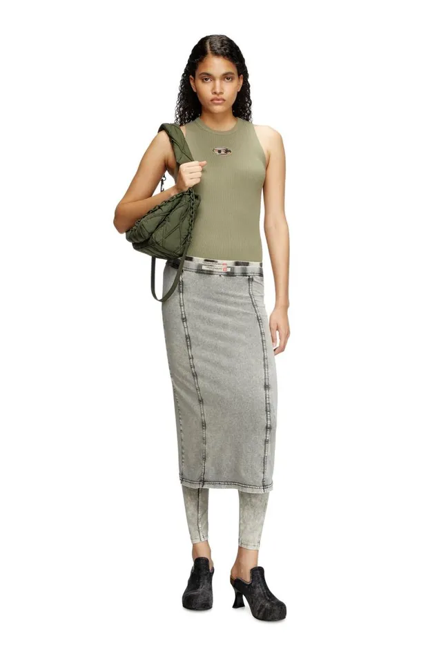 Women Diesel Knitwear MCADDIXTOP Green