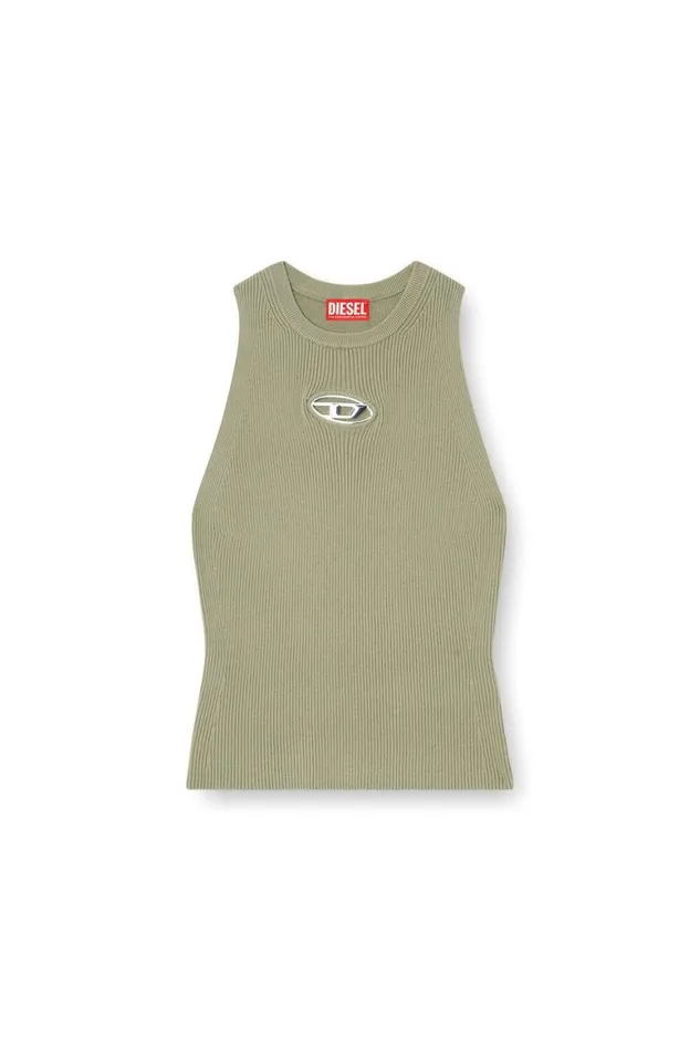 Women Diesel Knitwear MCADDIXTOP Green