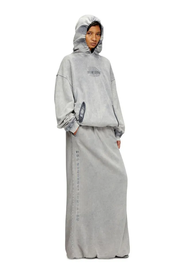 Women Diesel Skirts OREIRA Light Grey