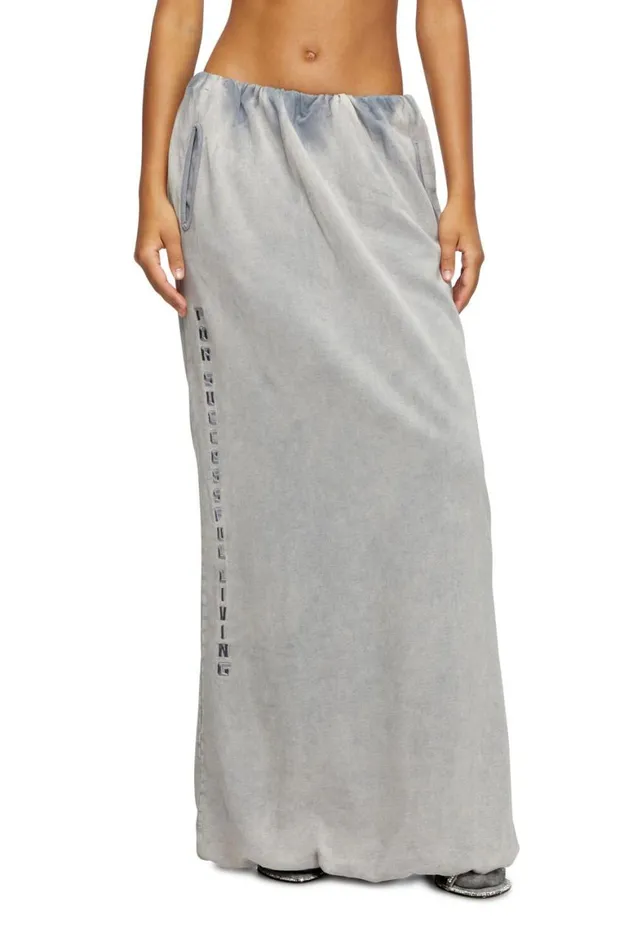 Women Diesel Skirts OREIRA Light Grey Women Diesel Skirts OREIRA Light Grey