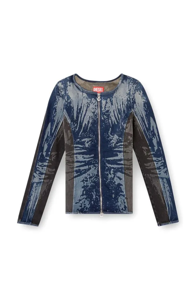 Women Diesel TShirts and Tops DEGARYS Dark Blue