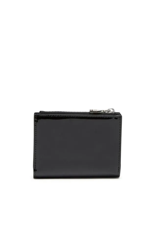 Women Diesel Wallets PLAY BIFOLD ZIP II Black Women Diesel Wallets PLAY BIFOLD ZIP II Black