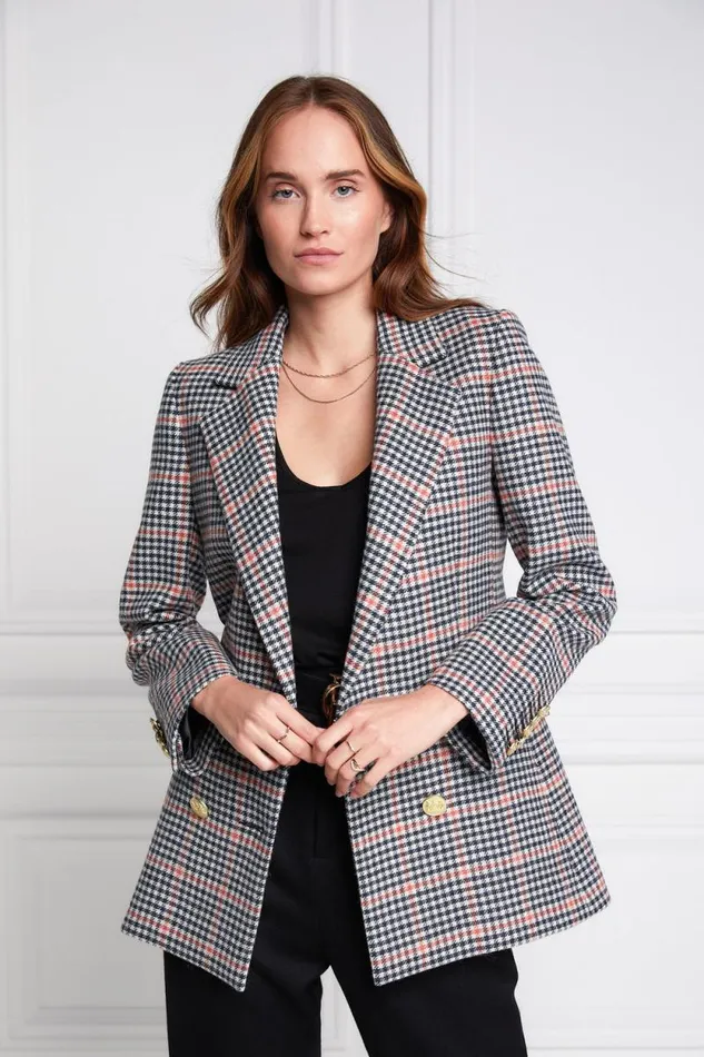 Women Double Breasted Blazer Oyster Catcher Holland Cooper Blazers