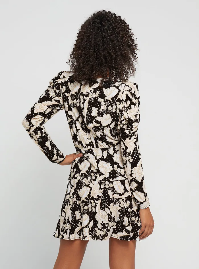 Women Dresses GUESS Soiree Floral Print Bernadette Mini Dress