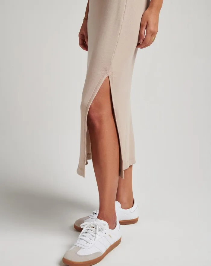 Women Dresses TravisMathew HADLEY WOOD MIDI DRESS Atmosphere Women Dresses TravisMathew HADLEY WOOD MIDI DRESS Atmosphere
