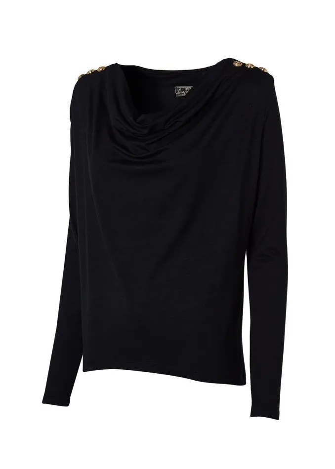 Women Ellen Top Black Holland Cooper Tops Women Ellen Top Black Holland Cooper Tops