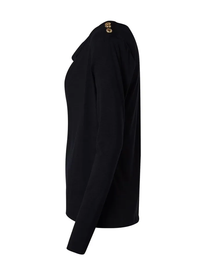 Women Ellen Top Black Holland Cooper Tops Women Ellen Top Black Holland Cooper Tops