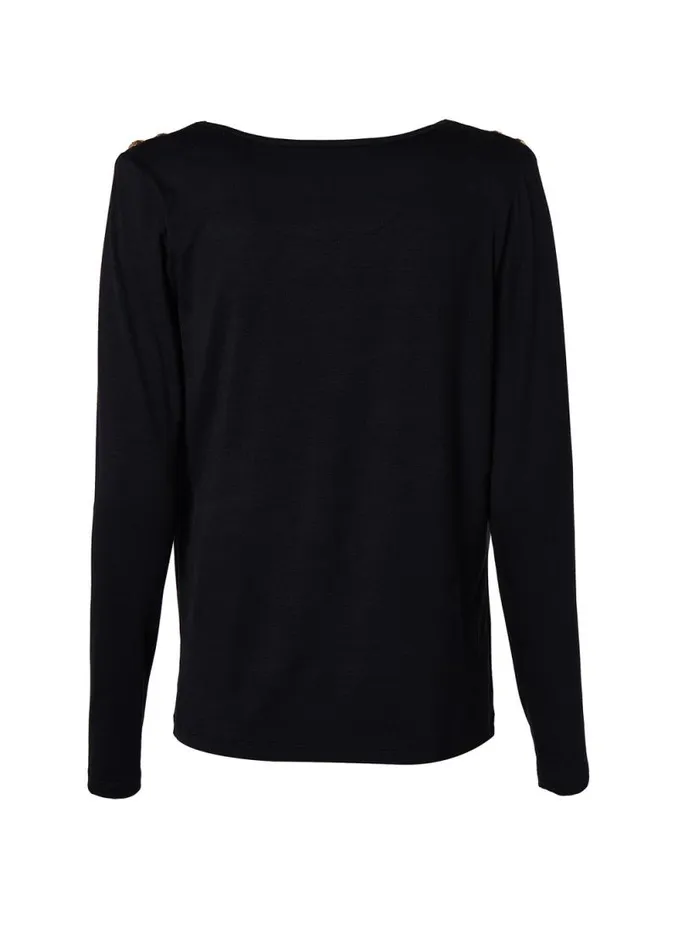 Women Ellen Top Black Holland Cooper Tops Women Ellen Top Black Holland Cooper Tops